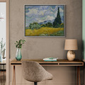 梵谷 Van Gogh|Wheat Field with Cypresses_3 梵谷 Van Gogh|Wheat Field with Cypresses_3