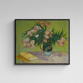 梵谷 Van Gogh|夾竹桃與書本 Oleanders_5 梵谷 Van Gogh|夾竹桃與書本 Oleanders_5