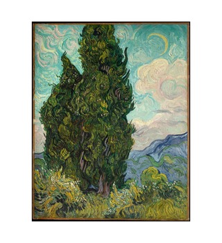 梵谷 Van Gogh|Cypresses
