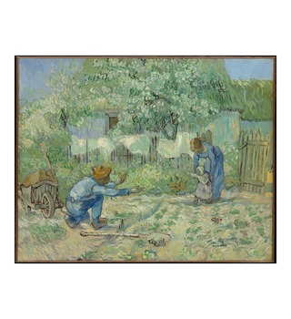 梵谷 Van Gogh|First Steps, after Millet
