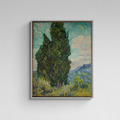 梵谷 Van Gogh|Cypresses_4 梵谷 Van Gogh|Cypresses_4