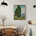 梵谷 Van Gogh|Cypresses_3 梵谷 Van Gogh|Cypresses_3