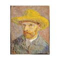 梵谷 Van Gogh|Self-Portrait with a Straw Hat (obverse- The Potato Peeler) 梵谷 Van Gogh|Self-Portrait with a Straw Hat (obverse- The Potato Peeler)