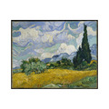 梵谷 Van Gogh|Wheat Field with Cypresses 梵谷 Van Gogh|Wheat Field with Cypresses