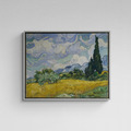 梵谷 Van Gogh|Wheat Field with Cypresses_4 梵谷 Van Gogh|Wheat Field with Cypresses_4
