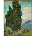 梵谷 Van Gogh|Cypresses_6 梵谷 Van Gogh|Cypresses_6