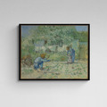 梵谷 Van Gogh|First Steps, after Millet_5 梵谷 Van Gogh|First Steps, after Millet_5