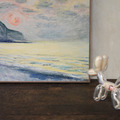 莫內 Monet|日落,多霧的天氣,布維爾 Soleil couchant, temps brumeux, Pourville_5 莫內 Monet|日落,多霧的天氣,布維爾 Soleil couchant, temps brumeux, Pourville_5
