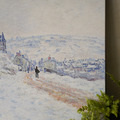 莫內 Monet |雪景 La route de Vétheuil, effet de neige_10 莫內 Monet |雪景 La route de Vétheuil, effet de neige_10