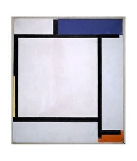 Piet Mondrian|Composition with Blue, Black, Yellow, and Red Piet Mondrian|Composition with Blue, Black, Yellow, and Red
