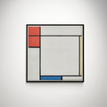 Piet Mondrian|Red Yellow and Blue_5 Piet Mondrian|Red Yellow and Blue_5
