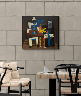 畢卡索 Picasso|Three Musicians (三位音樂家) 畢卡索 Picasso|Three Musicians (三位音樂家)