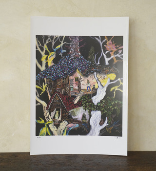 限量版畫| 平子雄一  Yuichi Hirako《我記憶中的花園-樹屋之二》