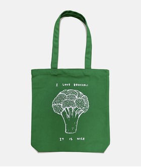 David Shrigley|手提包 I Love Broccoli (我喜歡花椰菜) David Shrigley|手提包 I Love Broccoli (我喜歡花椰菜)