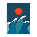 ilovedoodles|貓咪地景15-浪尖上的貓 ilovedoodles|貓咪地景15-浪尖上的貓