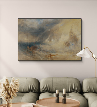 威廉·透納 William Turner |  Longships Lighthouse, Land’s End