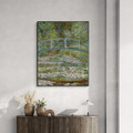 莫內 Monet|水蓮池上的日本橋(Bridge over a Pond of Water Lilies)_1 莫內 Monet|水蓮池上的日本橋(Bridge over a Pond of Water Lilies)_1