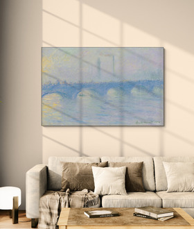 莫內 Monet| 霧色滑鐵盧橋 莫內 Monet| 霧色滑鐵盧橋