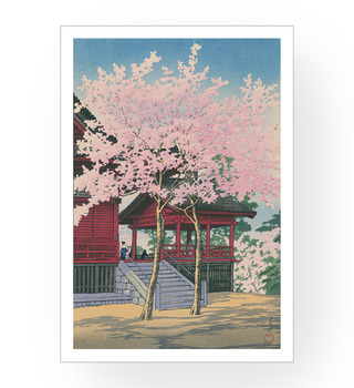 川瀬巴水 Kawase Hasui|上野清水堂
