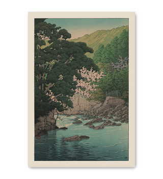 川瀬巴水 Kawase Hasui|伊豆湯島