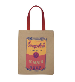 Andy Warhol|帆布托特包-康寶濃湯(棕)