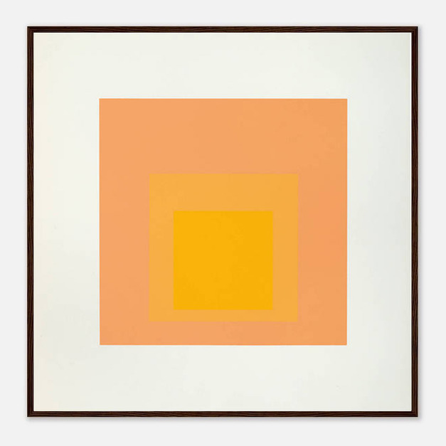 Homage to the Square(Saffron Tiers) | Josef Albers Homage to the Square(Saffron Tiers) | Josef Albers