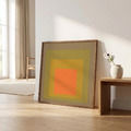 Homage to the Square(Amber Dawn) | Josef Albers_1 Homage to the Square(Amber Dawn) | Josef Albers_1