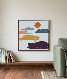 ilovedoodles|貓咪地景-貓咪睡著了 ilovedoodles|貓咪地景-貓咪睡著了