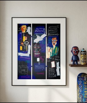 Jean-Michel Basquiat|喇叭樂手 Horn Players Jean-Michel Basquiat|喇叭樂手 Horn Players