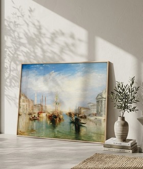 威廉·透納 William Turner | Venice, from the Porch of Madonna della Salute 威廉·透納 William Turner | Venice, from the Porch of Madonna della Salute