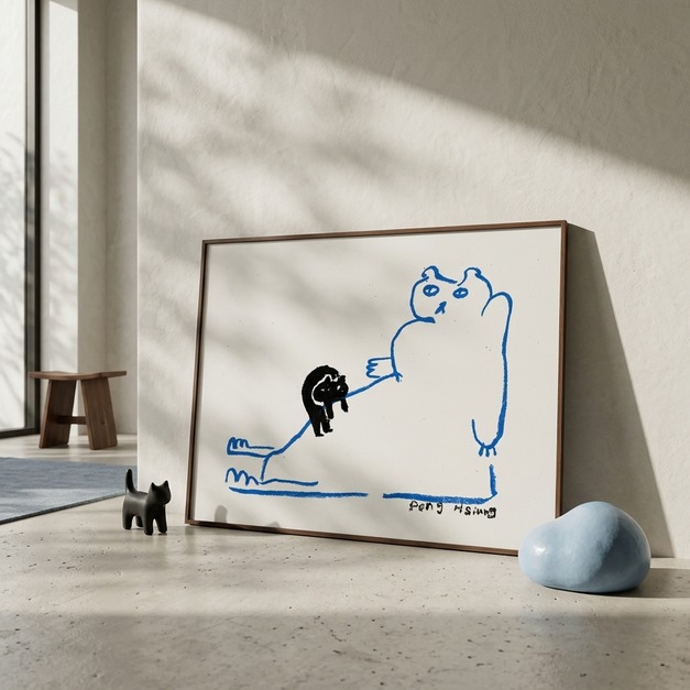 徐鵬雄|喜歡肚子的貓 Belly-Loving Cat 徐鵬雄|喜歡肚子的貓 Belly-Loving Cat