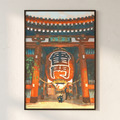 Nuomi 諾米 | 貓老闆來淺草寺-日本街景插畫_2 Nuomi 諾米 | 貓老闆來淺草寺-日本街景插畫_2