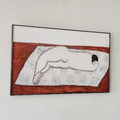 Sanyu 常玉|花毯上的側臥裸女_1 Sanyu 常玉|花毯上的側臥裸女_1
