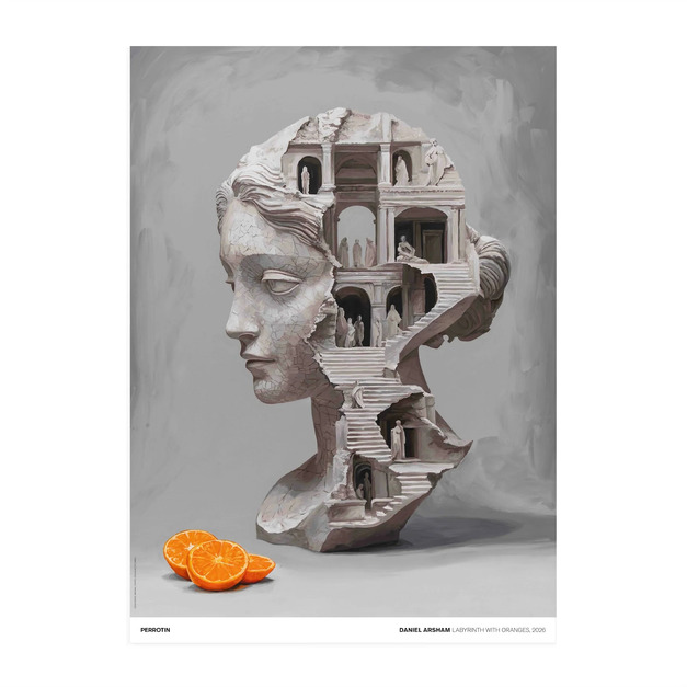 Daniel Arsham|Labyrinth with Oranges, 2026 (Standard) Daniel Arsham|Labyrinth with Oranges, 2026 (Standard)