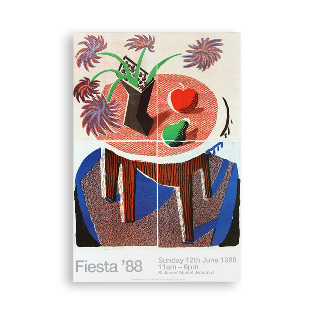 David Hockney|Fiesta '88 (Bradford Festival) David Hockney|Fiesta '88 (Bradford Festival)