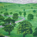 David Hockney|Green Valley_2 David Hockney|Green Valley_2