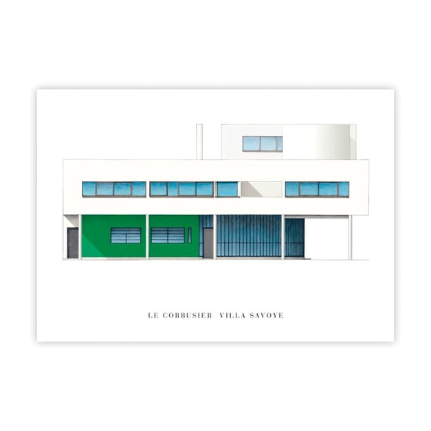 Le Corbusier | Villa Savoye, North East 薩伏依別墅 Le Corbusier | Villa Savoye, North East 薩伏依別墅