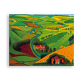 David Hockney|The Road Across the Wolds David Hockney|The Road Across the Wolds