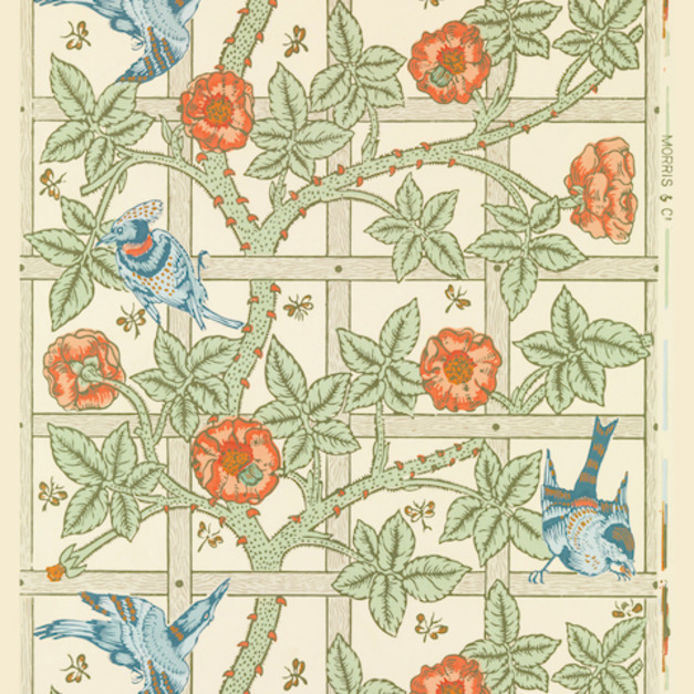 4. 花鳥格 Flower & bird grid