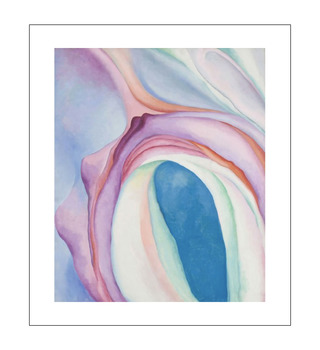 歐姬芙 Georgia O'Keeffe|MUSIC, PINK AND BLUE. 音樂.粉.藍