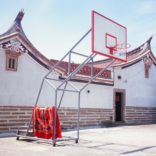 棉被-籃球架