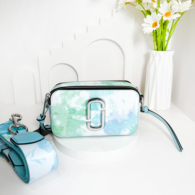 MARC JACOBS MJ 專櫃款 渲染相機包 藍綠 MARC JACOBS MJ 專櫃款 渲染相機包 藍綠