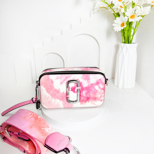 MARC JACOBS MJ 專櫃款 渲染相機包 粉白 MARC JACOBS MJ 專櫃款 渲染相機包 粉白