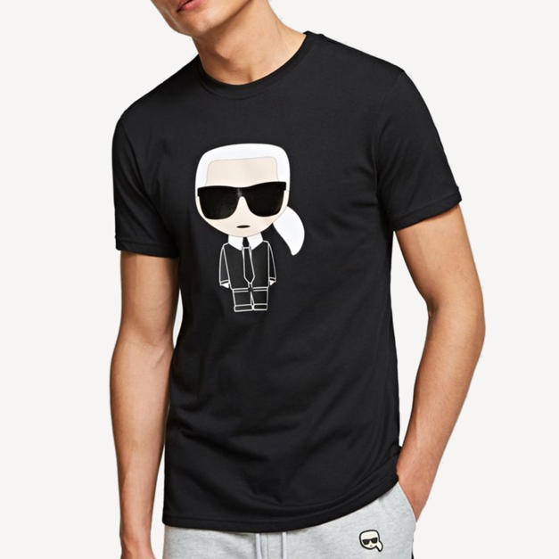 KARL 人偶印刷棉質上衣 KARL 人偶印刷棉質上衣