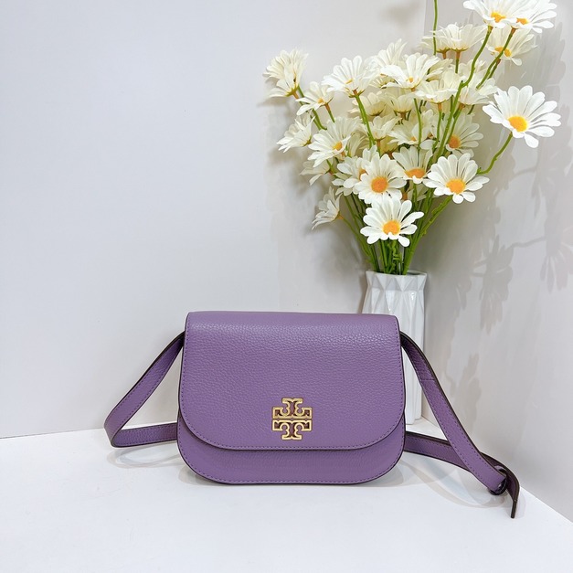 TORY BURCH TB 馬鞍包 紫 TORY BURCH TB 馬鞍包 紫