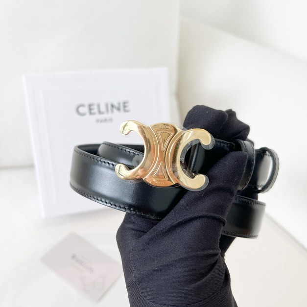 CELINE 凱旋門 皮帶 2.5cm CELINE 凱旋門 皮帶 2.5cm