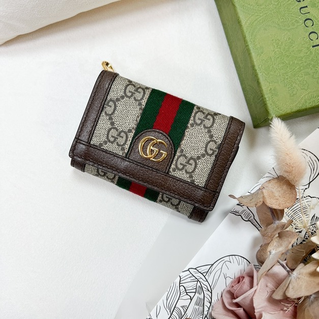 GUCCI OPHIDIA迷你短夾 GUCCI OPHIDIA迷你短夾