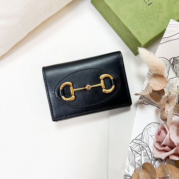 GUCCI 1955迷你短夾 黑 GUCCI 1955迷你短夾 黑