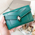 BVLGARI 經典蛇頭中夾 綠_1 BVLGARI 經典蛇頭中夾 綠_1