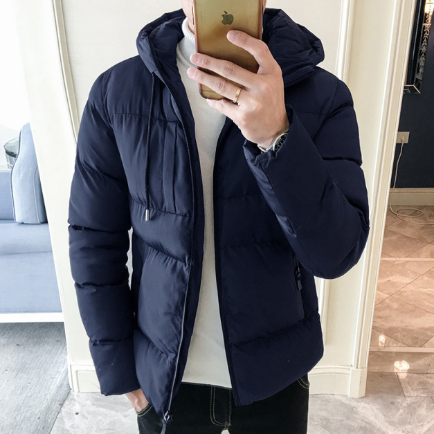 純色連帽羽絨外套 純色連帽羽絨外套